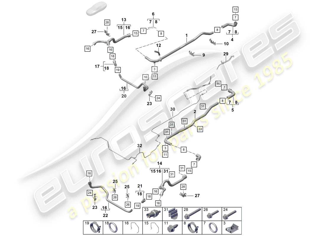 diagramma della parte contenente il codice parte 94860642000