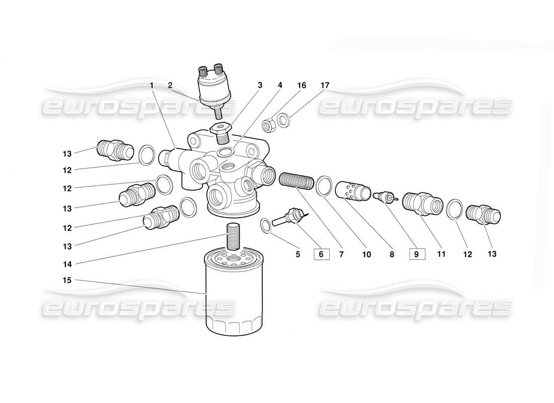 diagramma della parte contenente il codice parte 001530303