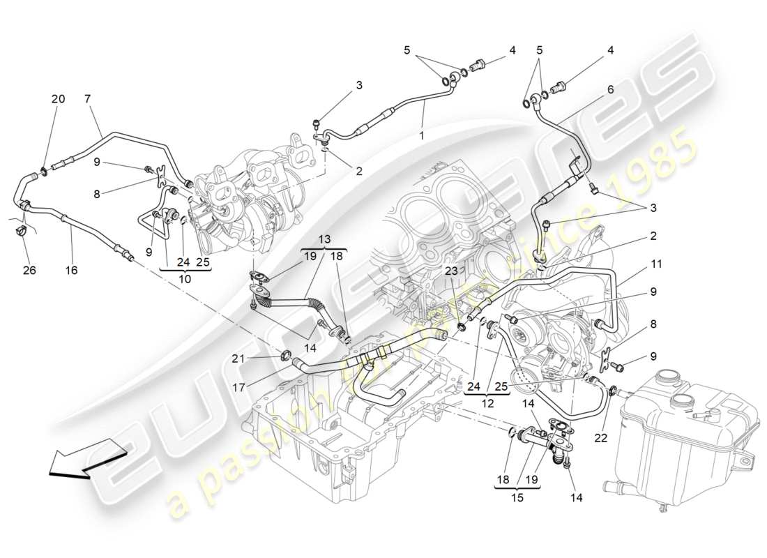 diagramma della parte contenente il codice parte 127816