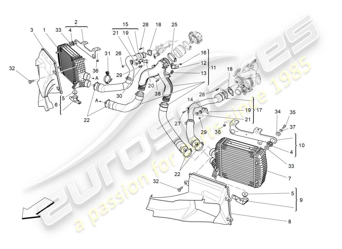 diagramma della parte contenente il codice parte 670009370