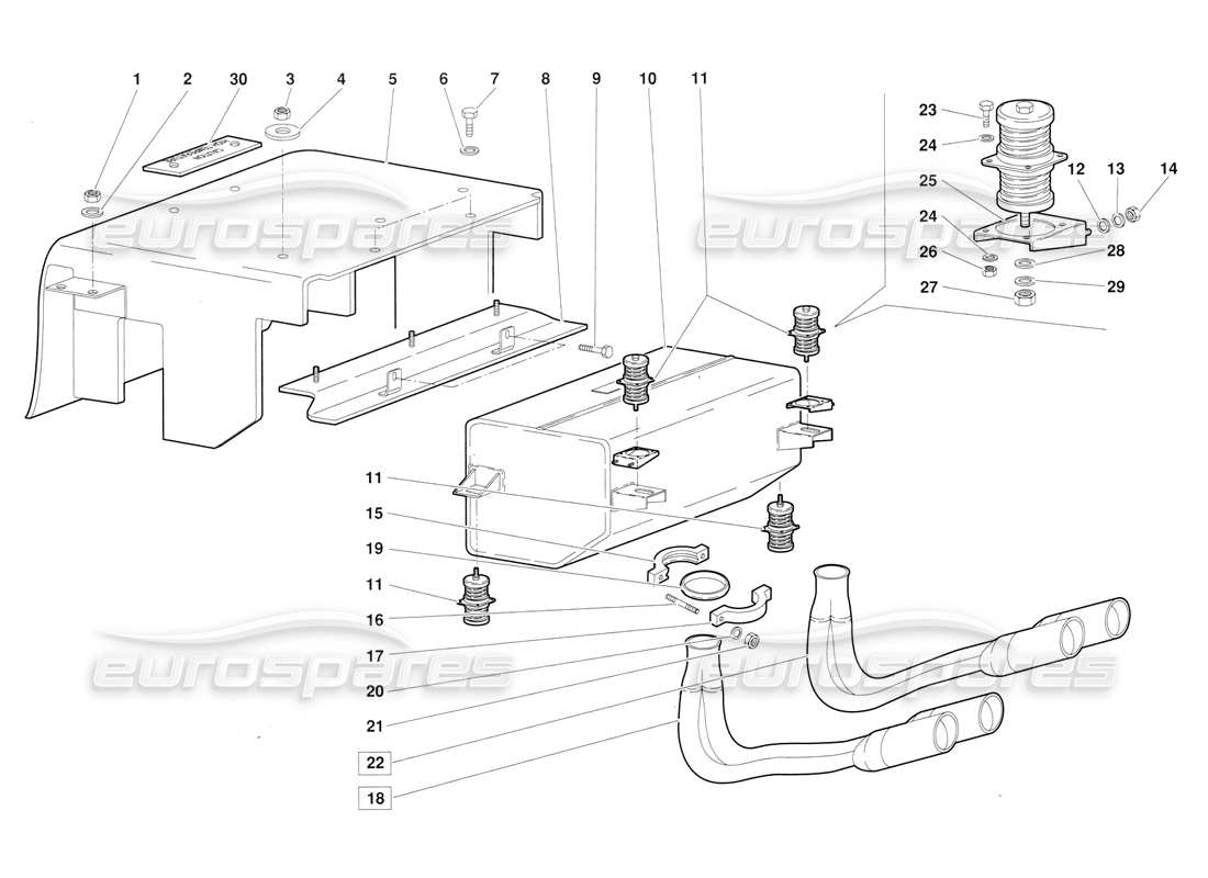 diagramma della parte contenente il codice parte 004431307