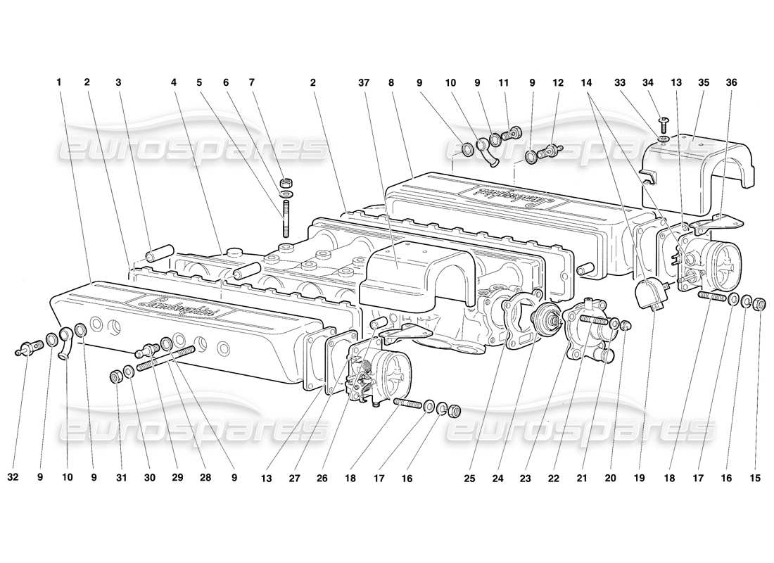 diagramma della parte contenente il codice parte 001336467