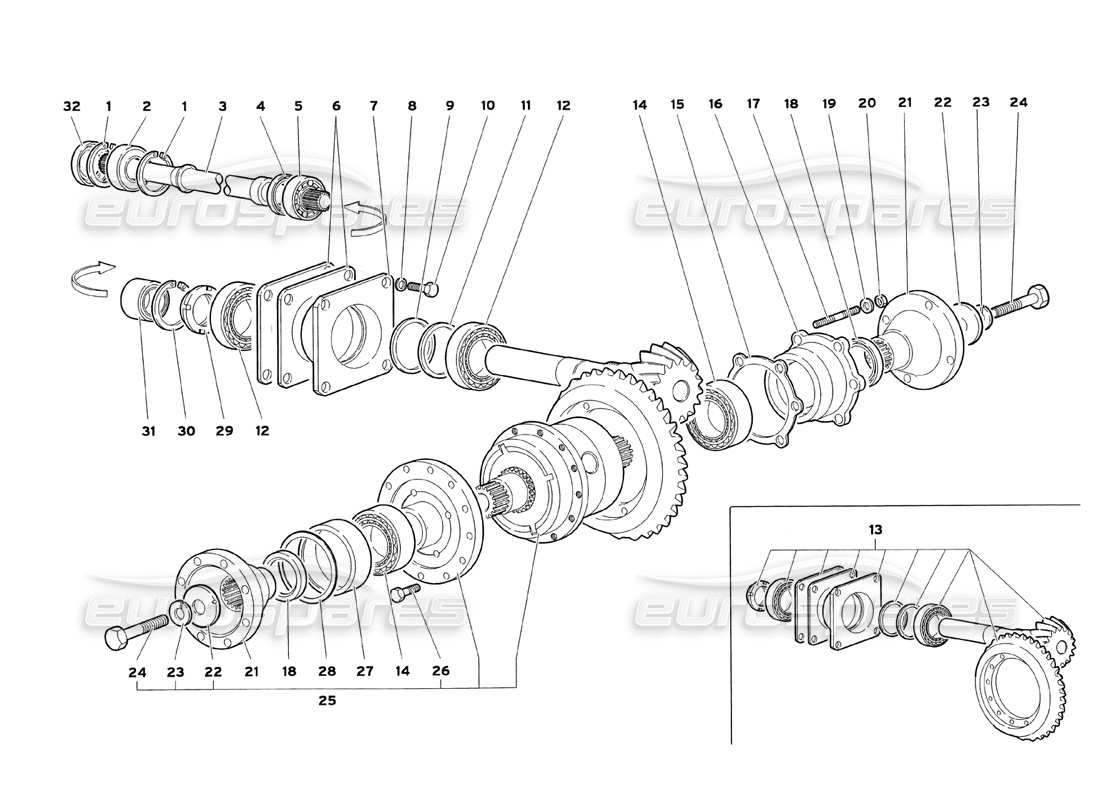 diagramma della parte contenente il codice parte 002337199