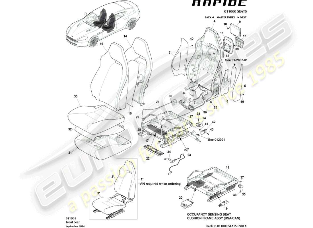 diagramma della parte contenente il numero della parte ad43-m2d456-ba
