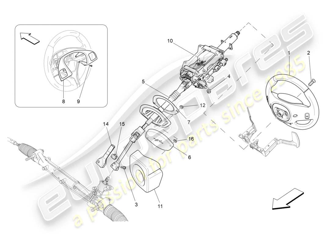 diagramma della parte contenente il codice parte 670023953