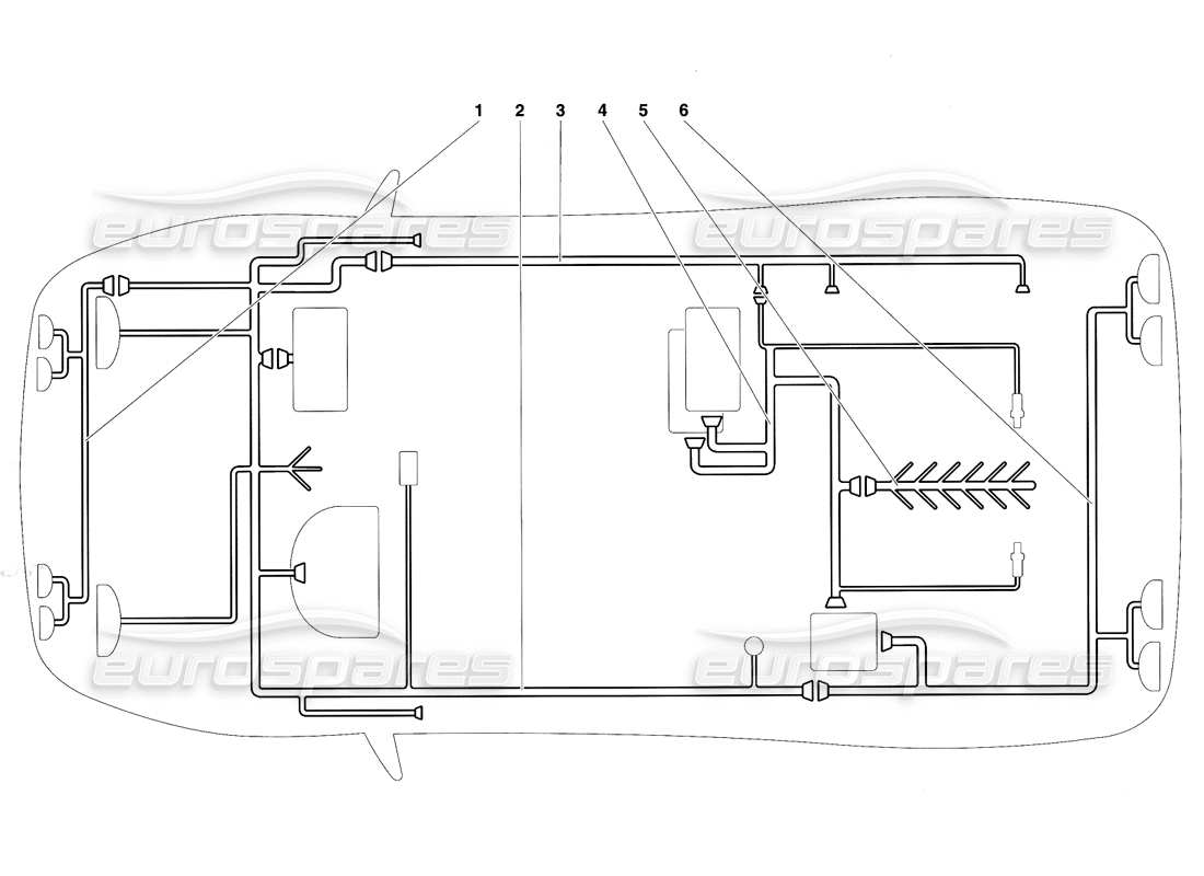 diagramma della parte contenente il codice parte 006135128