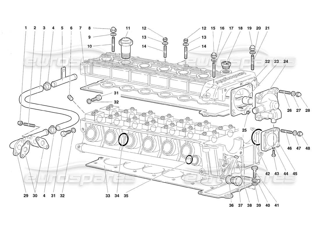 diagramma della parte contenente il codice parte 0011000038