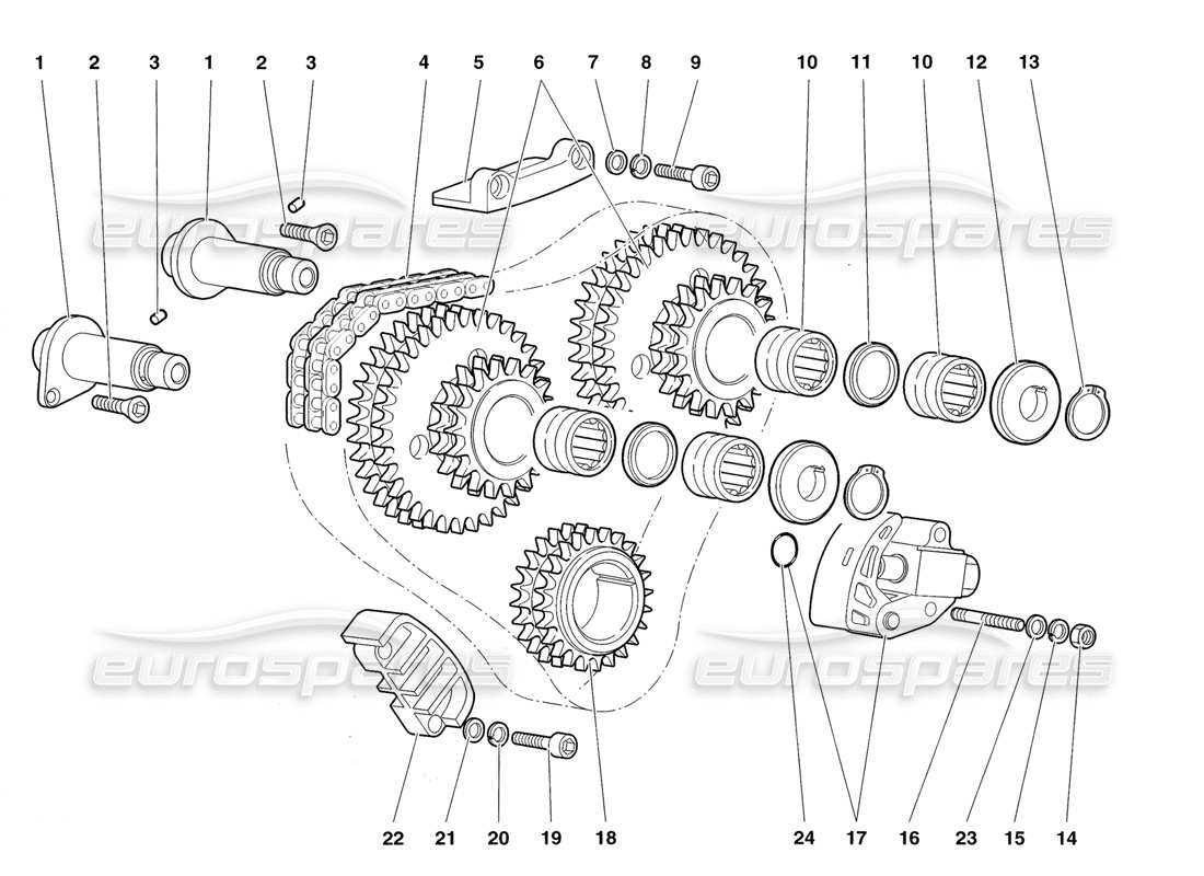 diagramma della parte contenente il codice parte 008900203