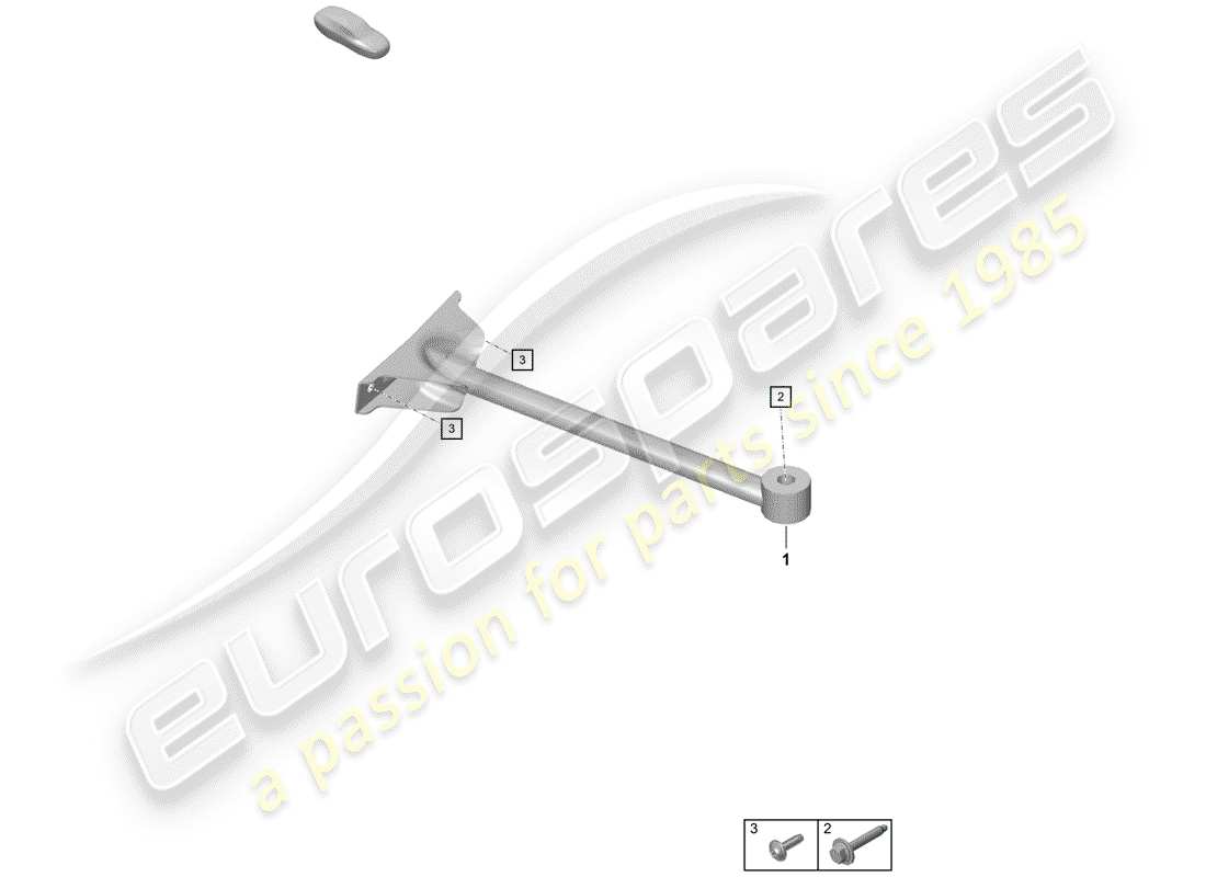 porsche 2019 (718 boxster spyder) diagramma delle parti del punto a cupola