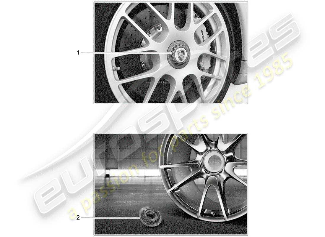 porsche 2012 (tequipment) chiusura centralizzata schema delle parti
