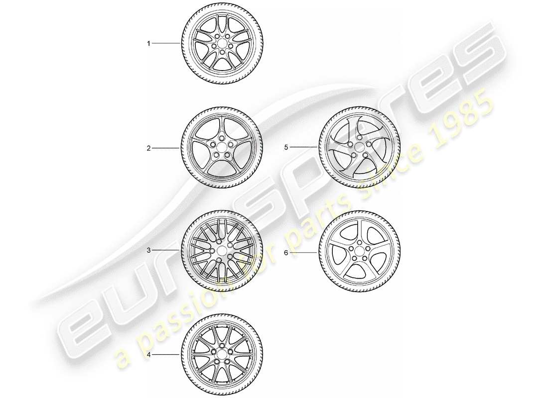 porsche 2002 (tequipment) set di ruote dentate diagramma delle parti
