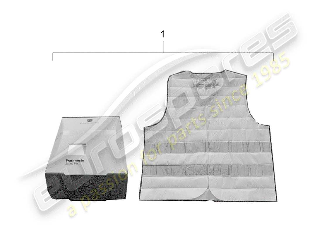 porsche 2008 (tequipment) scalda corpo diagramma delle parti