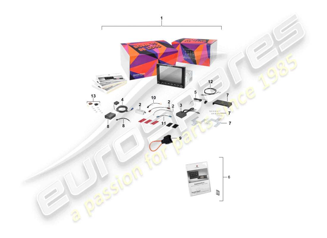 porsche 2004 (986 boxster) porsche comunicazione classica din 2 management plus europe vedi informazioni tecniche ti 9112 0/19 e ti 9110 10/03 diagramma delle parti