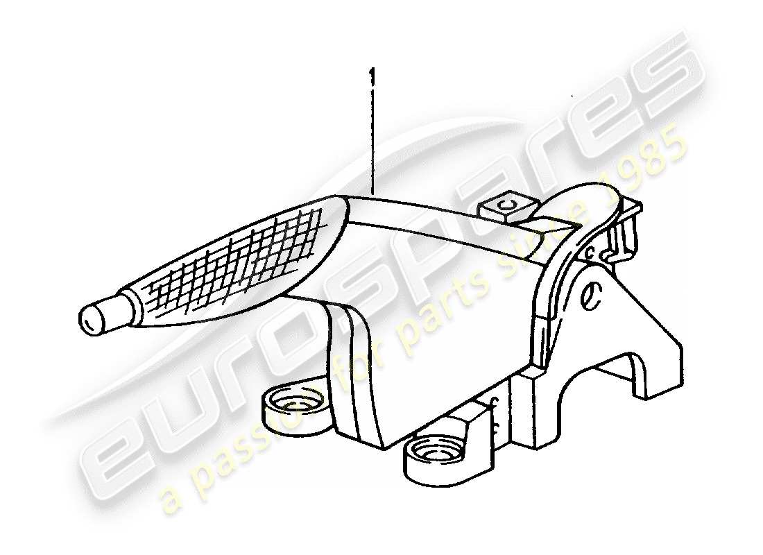 porsche 2002 (tequipment) leva freno a mano diagramma delle parti