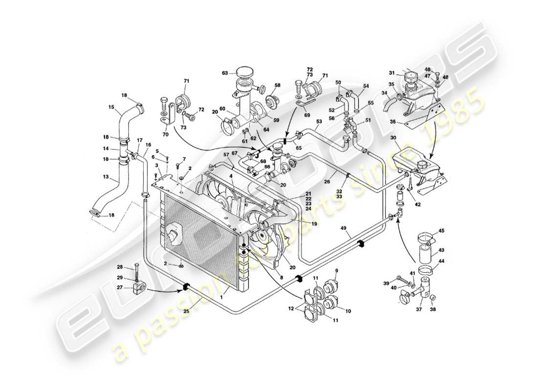 diagramma della parte contenente il codice parte 01-64723