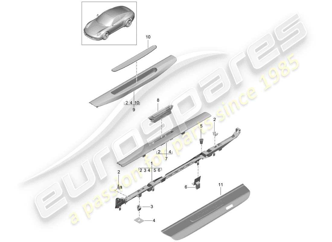 diagramma della parte contenente il codice parte 99155598220
