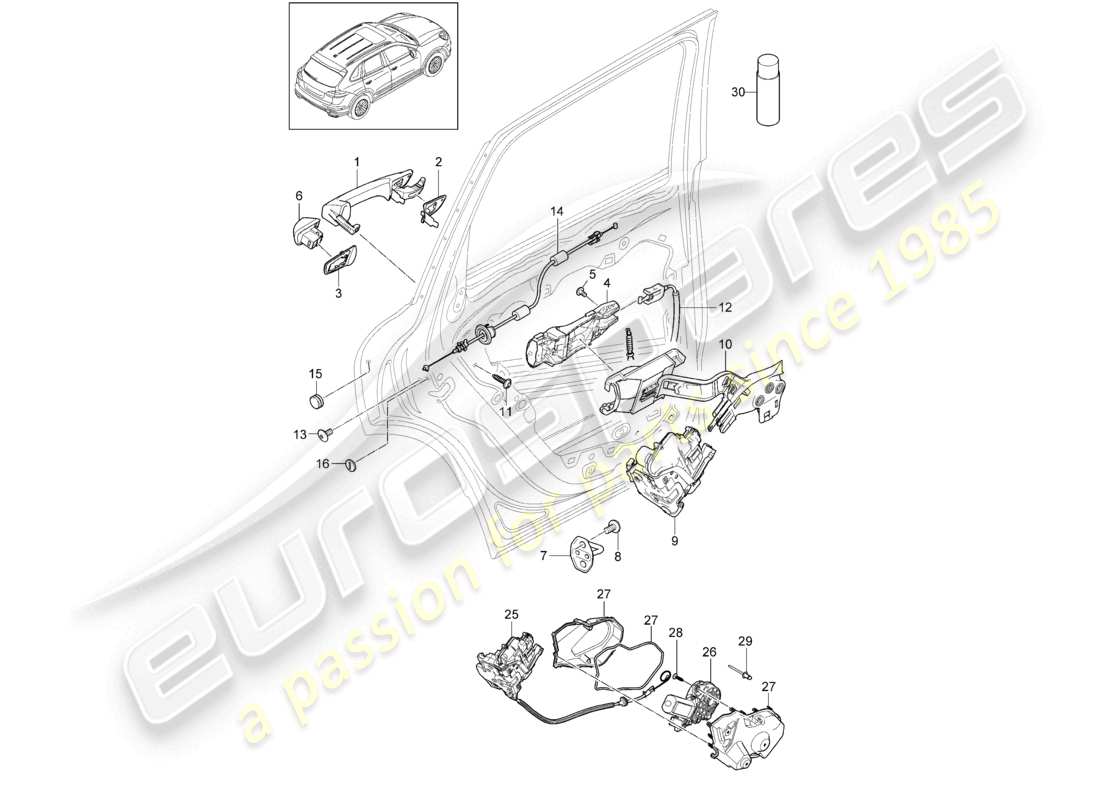 diagramma della parte contenente il codice parte 95853316300