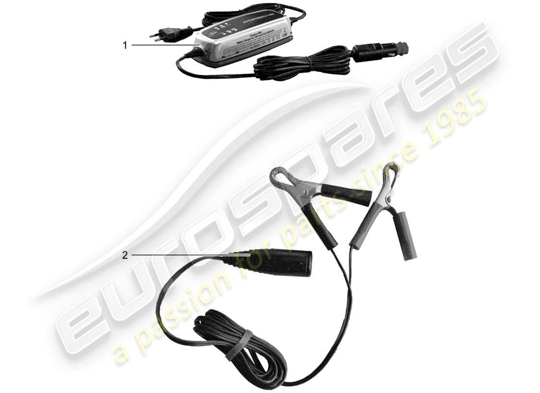 porsche 2006 (tequipment) caricabatterie diagramma delle parti