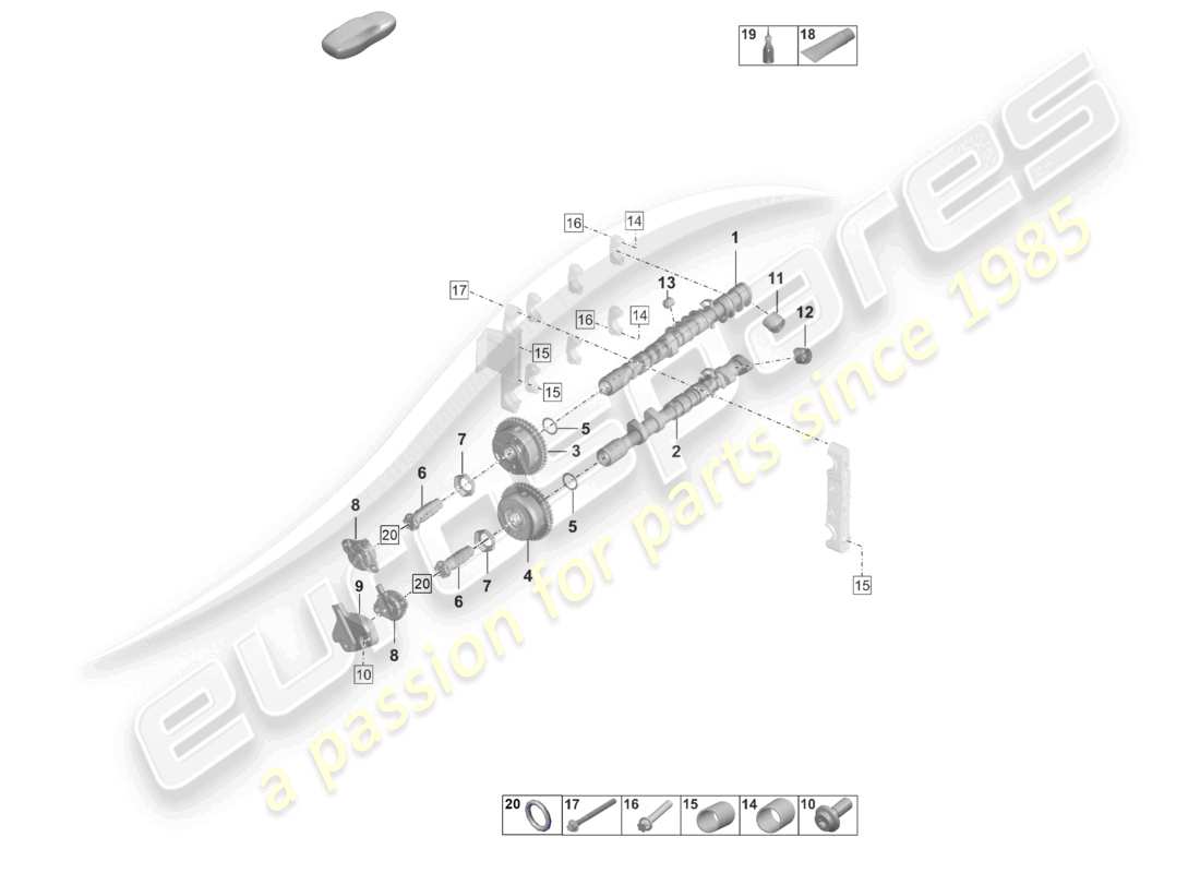 diagramma della parte contenente il codice parte 9a700866900