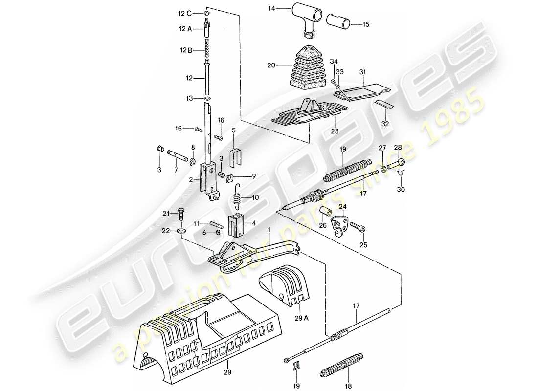 diagramma della parte contenente il codice parte 92842603307