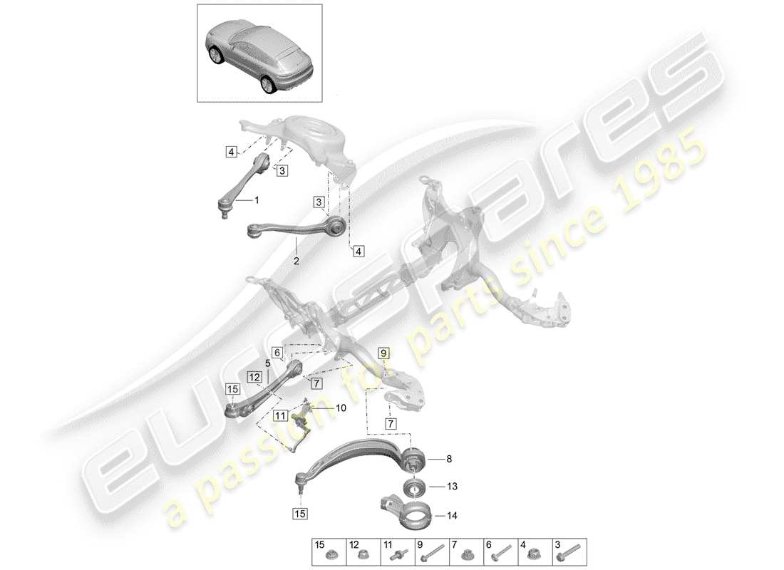diagramma della parte contenente il codice parte wht004898