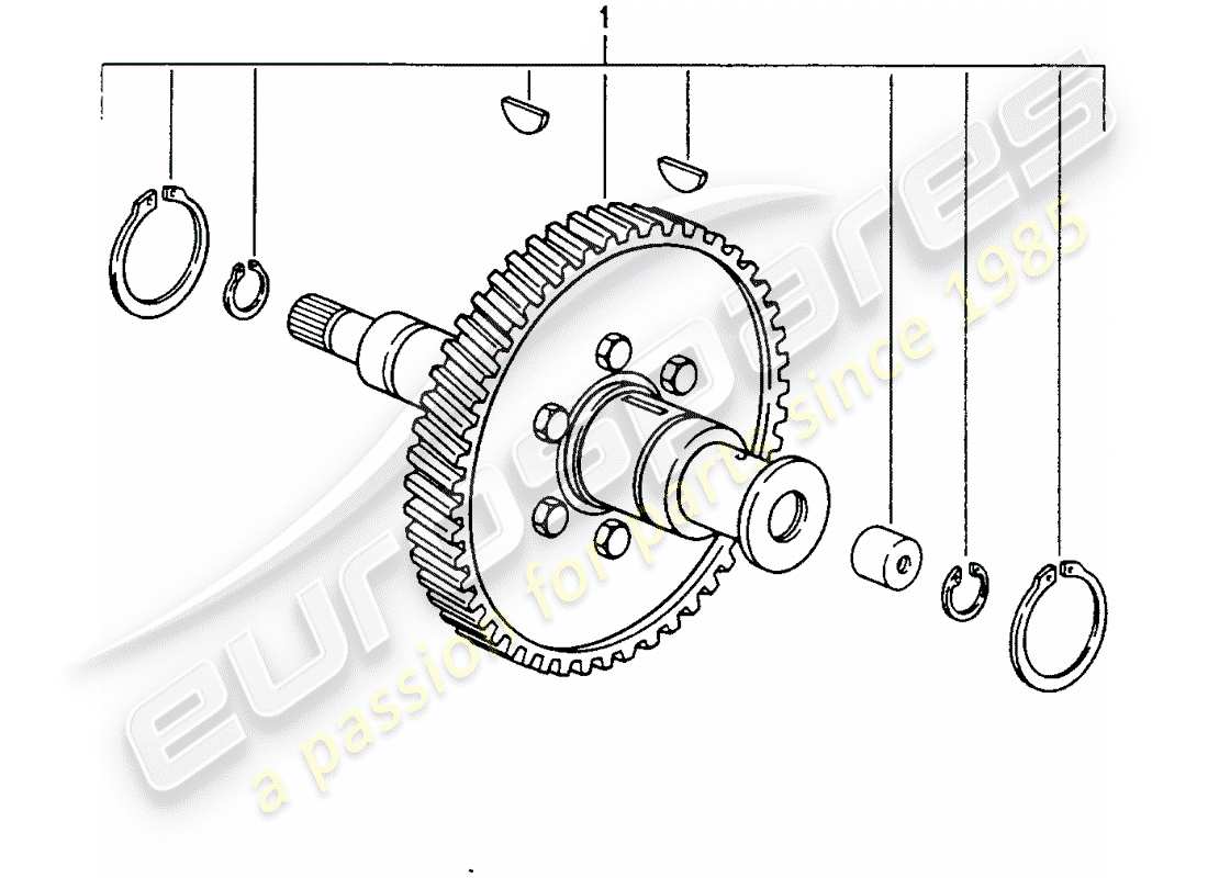 diagramma della parte contenente il codice parte 930105901 x