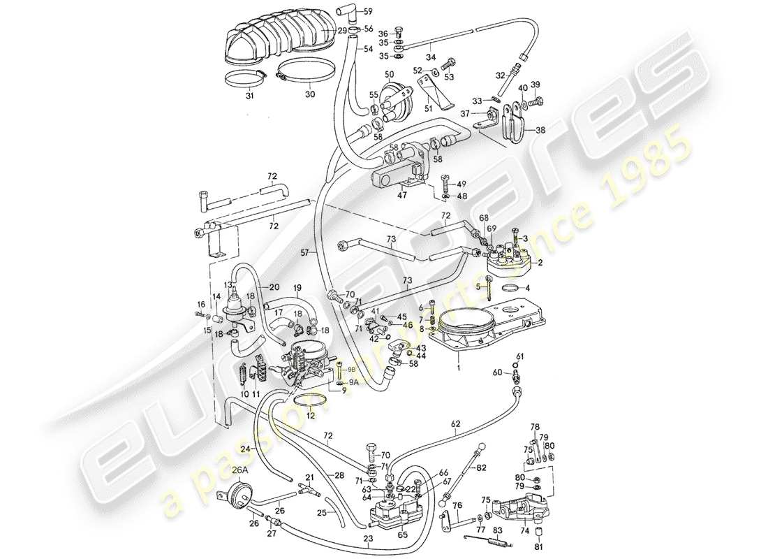diagramma della parte contenente il codice parte 91111016502