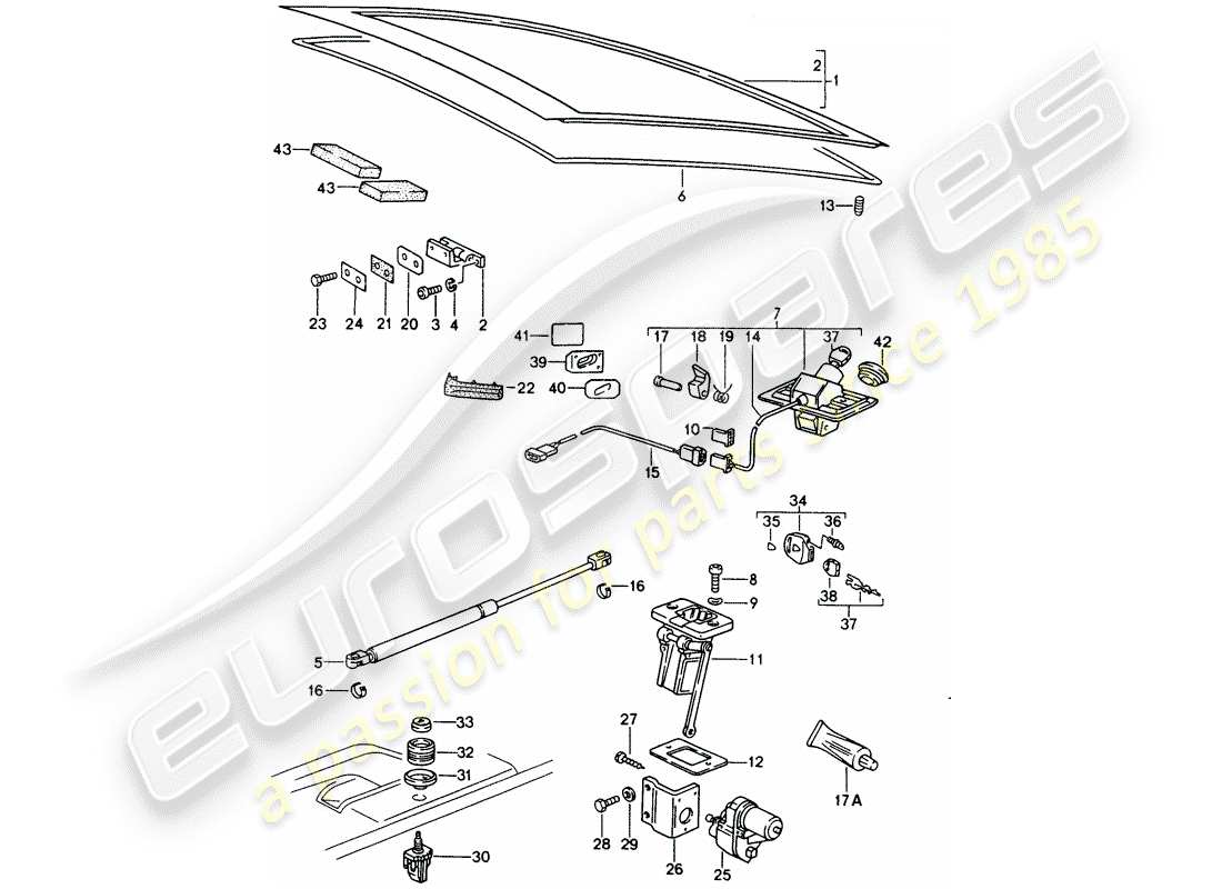 diagramma della parte contenente il codice parte 92851216103