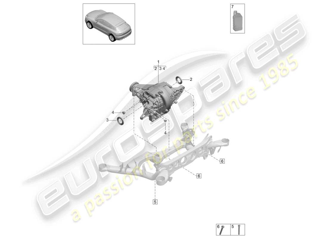 diagramma della parte contenente il codice parte 95b525015n