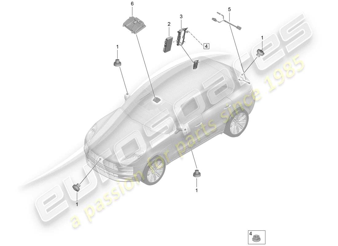 diagramma della parte contenente il codice parte 958907556