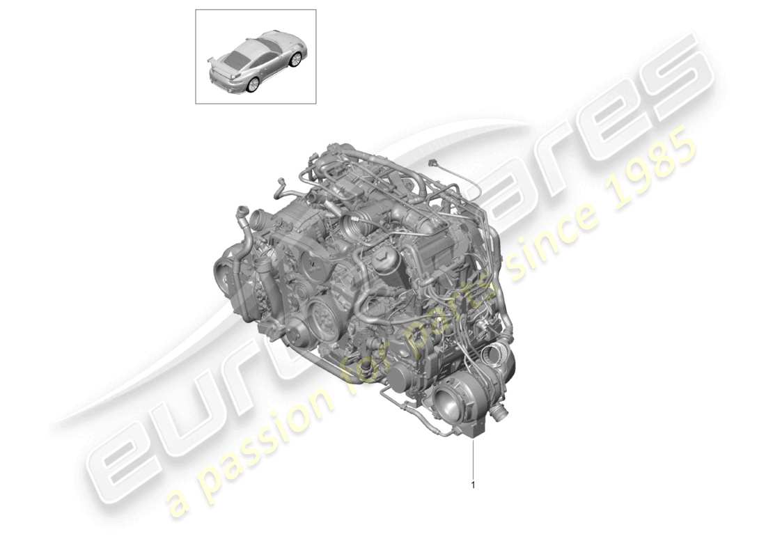 diagramma della parte contenente il codice parte 9a210097300