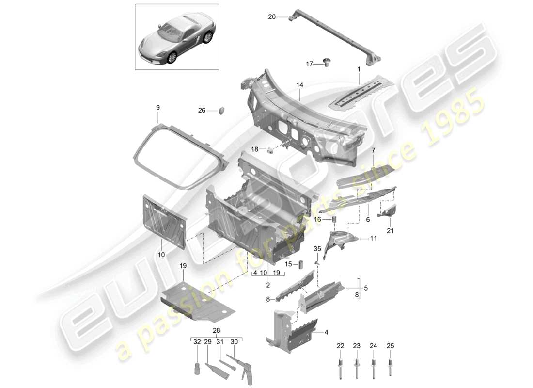 diagramma della parte contenente il codice parte 99150123102grv