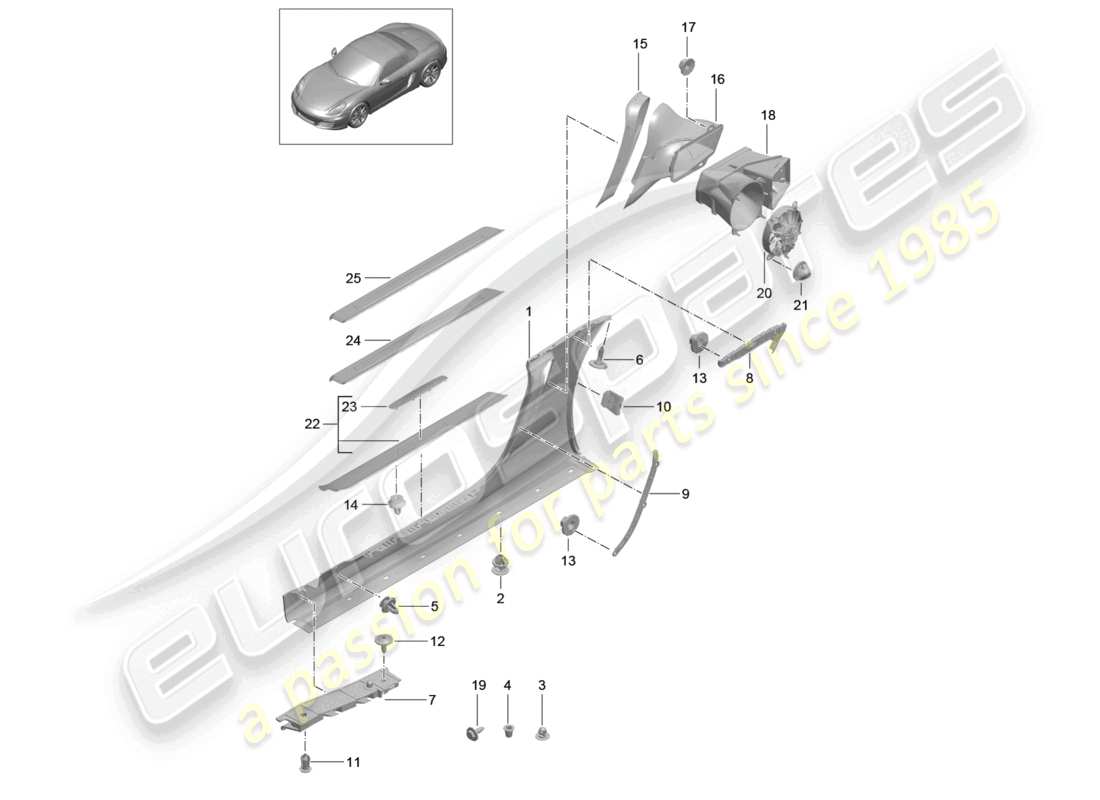 diagramma della parte contenente il codice parte 981504982451e0