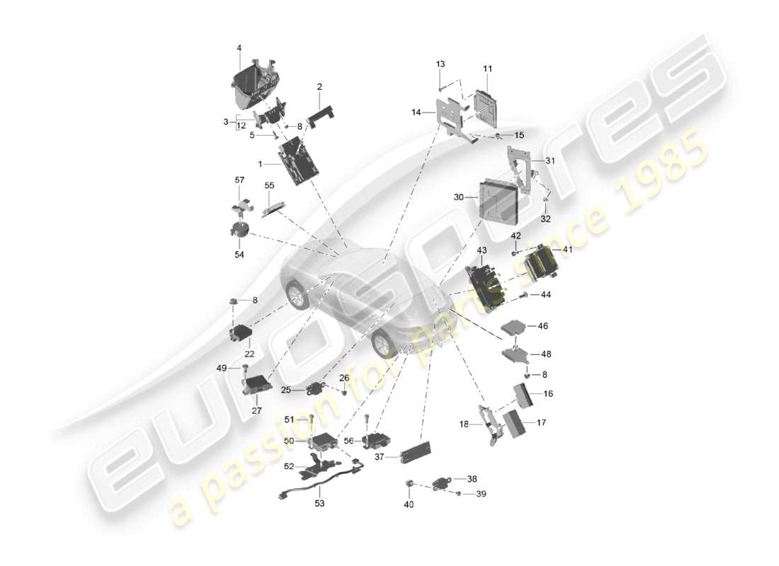 diagramma della parte contenente il codice parte 8k0907461d