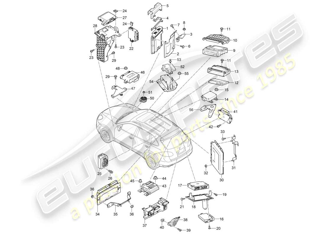 diagramma della parte contenente il codice parte 95861868000