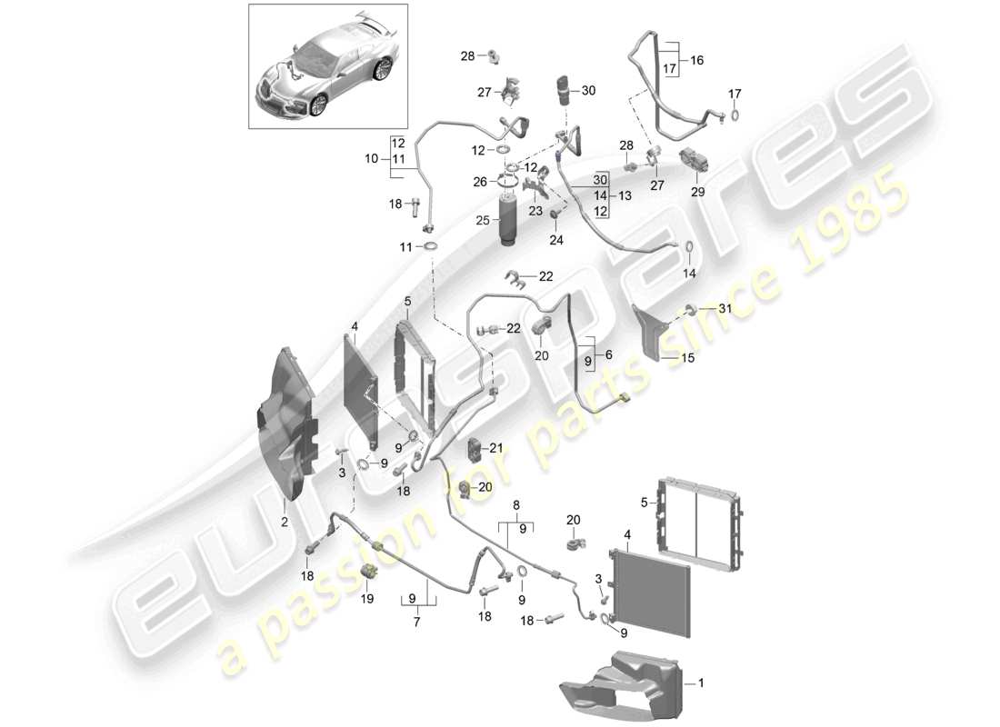 diagramma della parte contenente il codice parte 99157310891