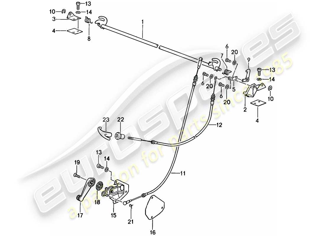 diagramma della parte contenente il codice parte 111837595