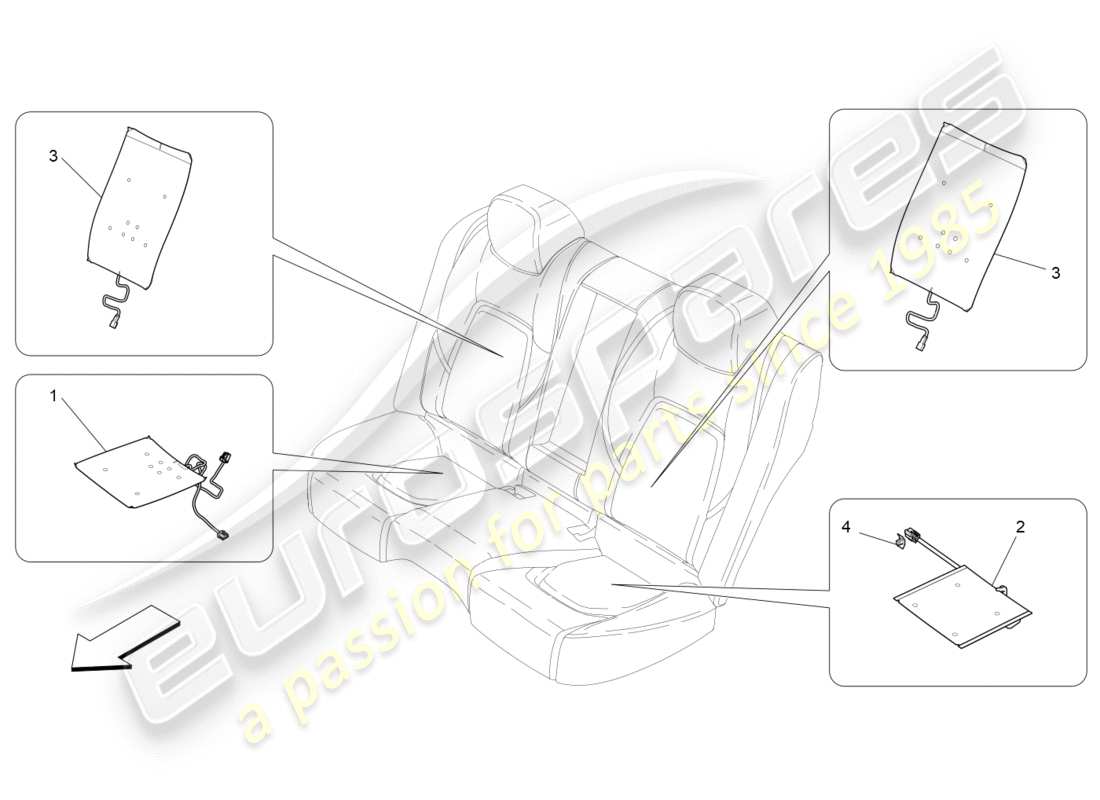 diagramma della parte contenente il codice parte 673000539