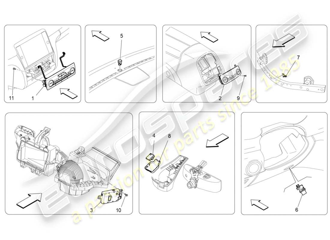 diagramma della parte contenente il codice parte 675000532