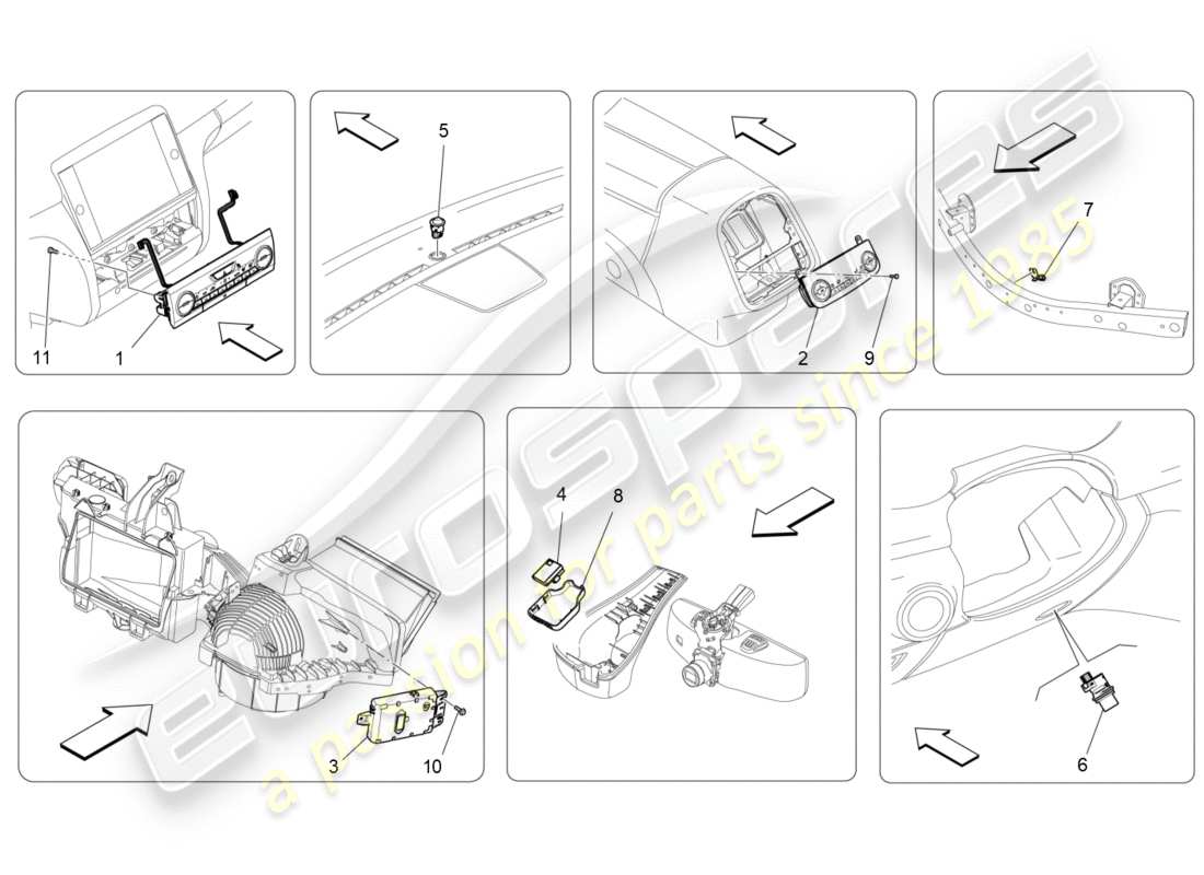 diagramma della parte contenente il codice parte 670008129