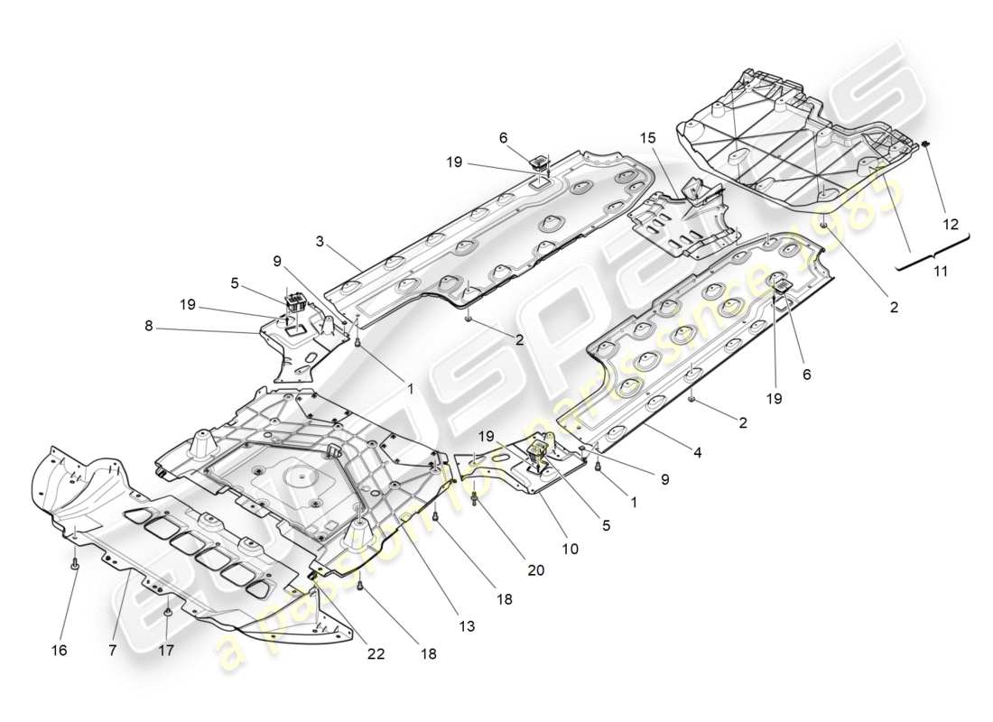 diagramma della parte contenente il codice parte 670030795