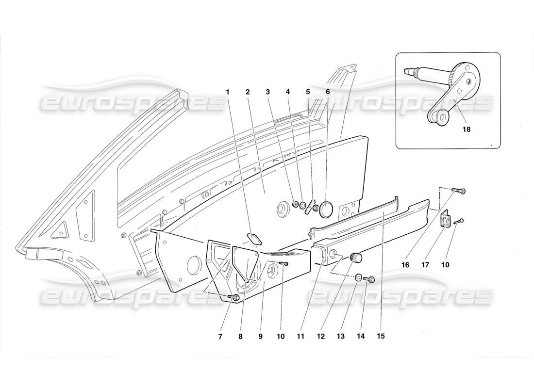 diagramma della parte contenente il codice parte 008700632