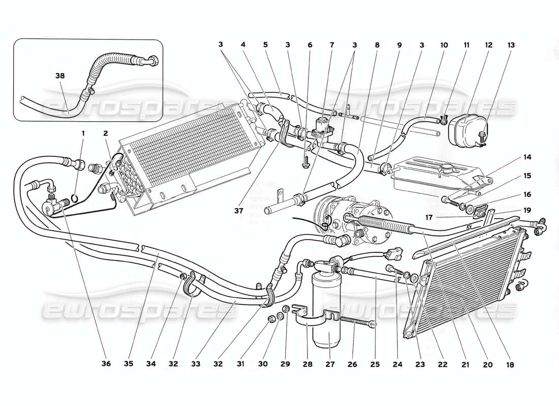 diagramma della parte contenente il codice parte 004531395