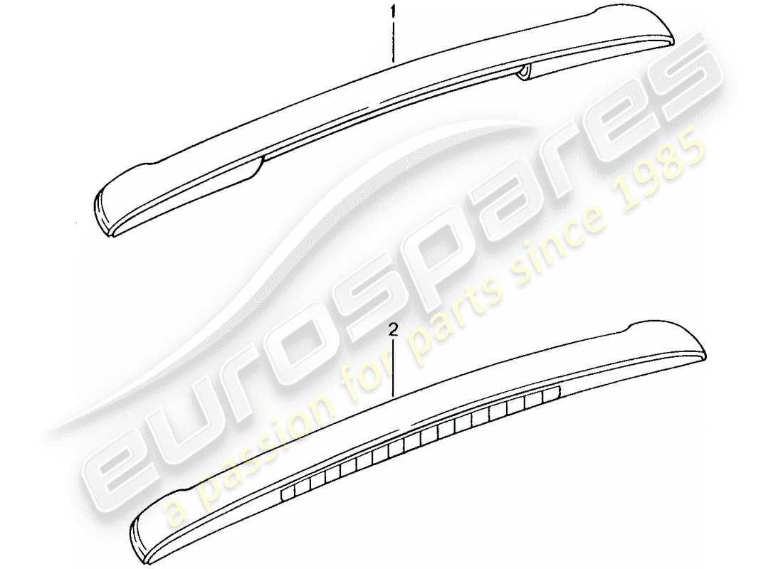 porsche tequipment catalogue (2008) set part diagram