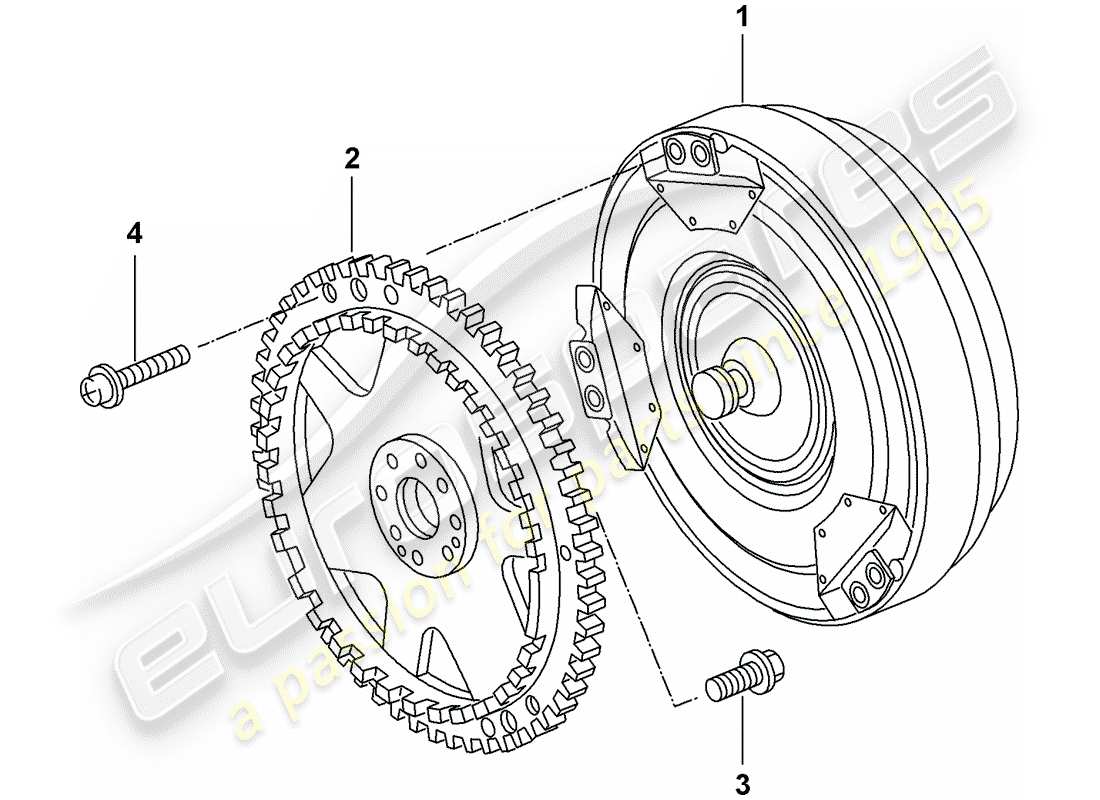 porsche 2007 (997-1) tiptronic diagramma delle parti