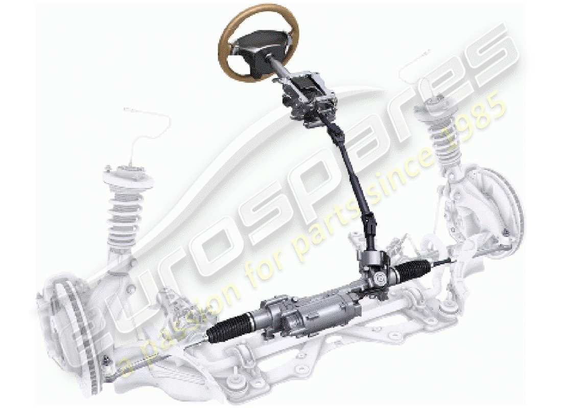 porsche tequipment 98x/99x (2012) schema delle parti servosterzo