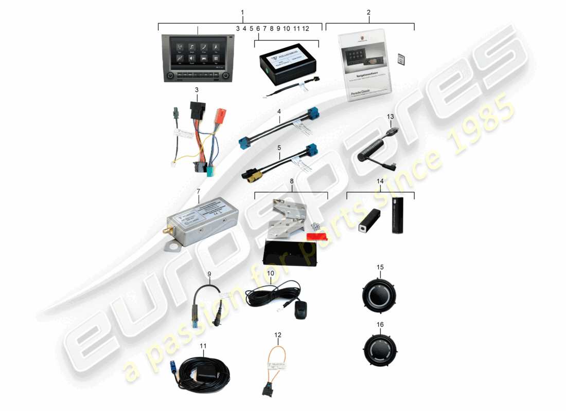 porsche 2005 (987 boxster) porsche comunicazione classica 997, 987 management plus 05-08 vedi informazioni tecniche 28/22 9112 diagramma delle parti