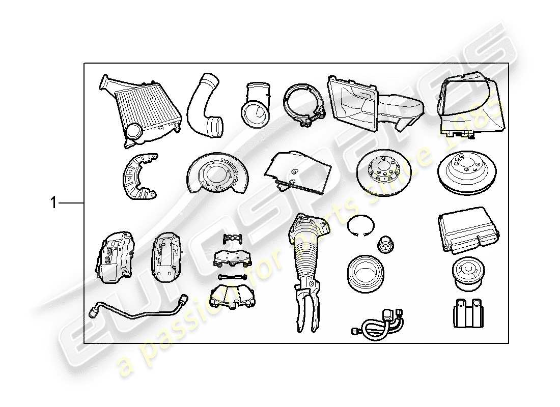porsche 2013 (tequipment cayenne) schema delle parti del motore