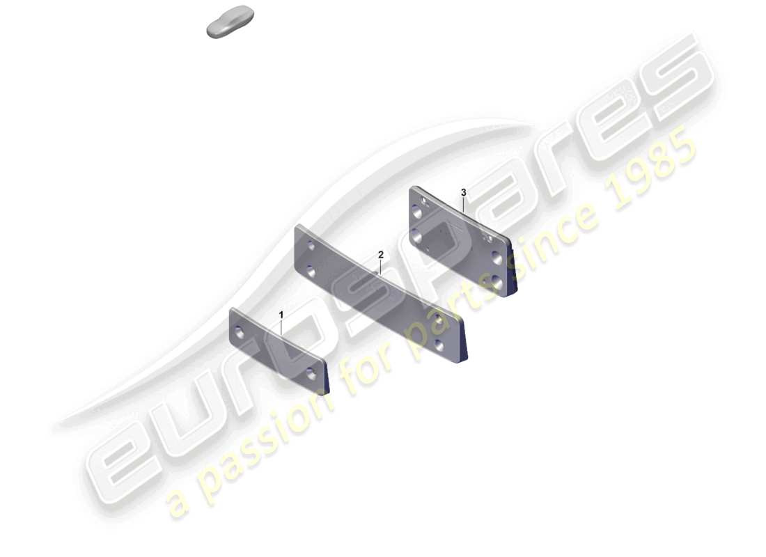 porsche 2020 (992-1) porta targa 911 dakar diagramma delle parti