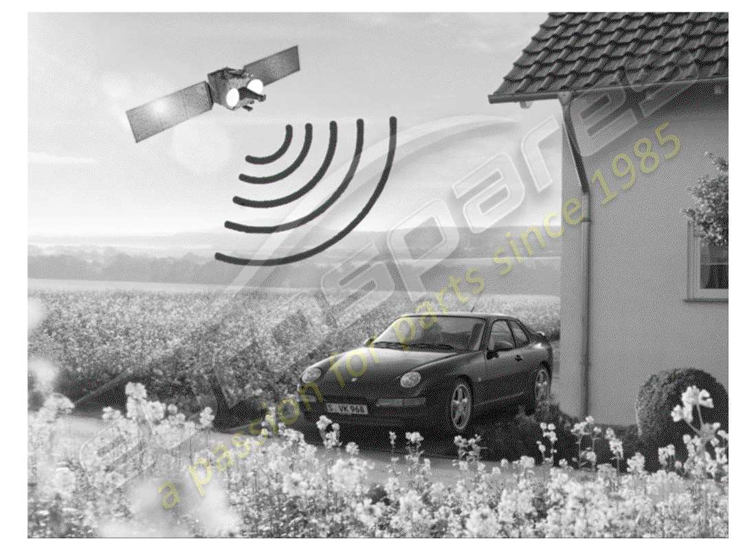 porsche 2012 (accessories) tracciatura dei veicoli vts - kit di installazione - d - mj 1950>> - mj 2005 diagramma delle parti